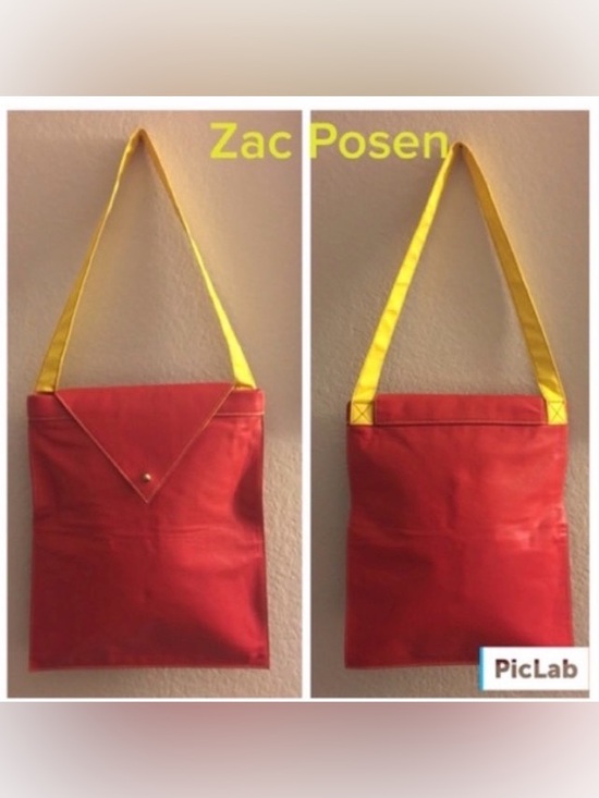 Zac Posen + DHL Envelope Style Tote Bag New Without Tag